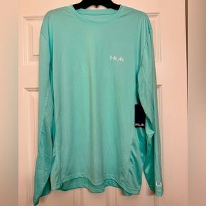 Huk Icon X Long Sleeve Fishing Sun Shirt NWT